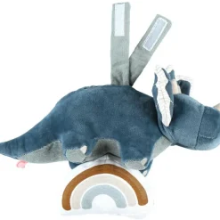 Noukie's Peluche musicale à suspendre Ops le tricératops TSO (17 cm)