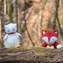 Trois Kilos Sept Peluche musicale Chouette