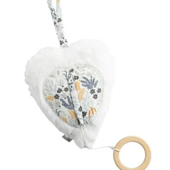 Sauthon Peluche musicale coeur Promenons-nous