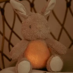 Little Dutch Peluche musicale et lumineuse Lapin Newborn