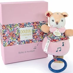 Doudou et Compagnie Peluche musicale Faon Boh'aime (20 cm)