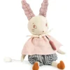 Moulin Roty Peluche musicale Lapin Après la pluie (36 cm)