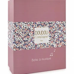 Doudou et Compagnie Peluche musicale Lapin Boh'aime (20 cm)