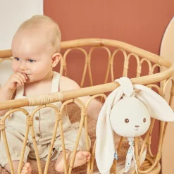 Sale Peluche musicale Lapin crème Peluche Musicale