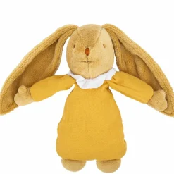 Trousselier Peluche musicale lapin nid d'ange jaune curry (28 cm)