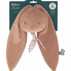 Kaloo Peluche musicale Lapin terracotta