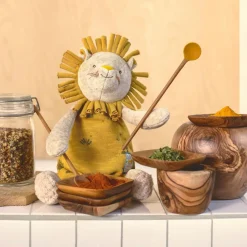 Outlet Peluche musicale lion Sous mon baobab (28 cm) Peluche Musicale