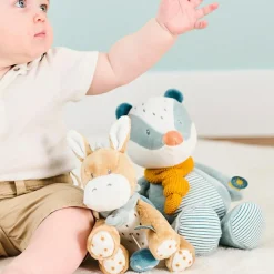 Clearance Peluche musicale Léo l'âne (20 cm) Peluche Musicale