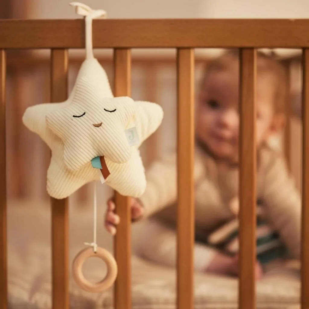 Jollein Peluche musicale Star Ivory