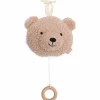 Jollein Peluche musicale Teddy Bear Wild Rose (20 cm)