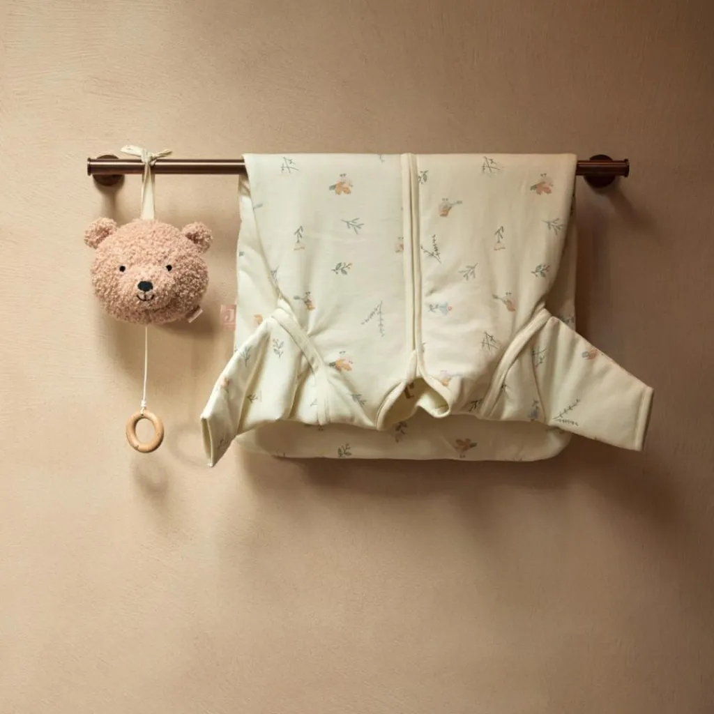 Jollein Peluche musicale Teddy Bear Wild Rose (20 cm)