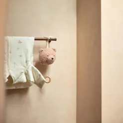 Jollein Peluche musicale Teddy Bear Wild Rose (20 cm)