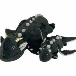 Trousselier Peluche Nemu Nemu Dragon Noir (20 cm)