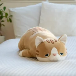 Discount Peluche Nemu Nemu Mugi le Chat brun (54 cm) Peluche Moyenne (20-59 Cm)