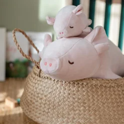 Trousselier Peluche Nemu Nemu Pinkie le Cochon (11 cm)