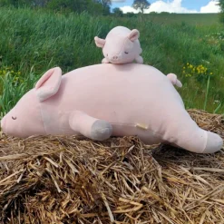 Trousselier Peluche Nemu Nemu Pinkie le Cochon (11 cm)