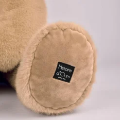 Best Peluche ours Clémentin Miel Amande (80 cm) Grande Peluche (60 Cm Et +)
