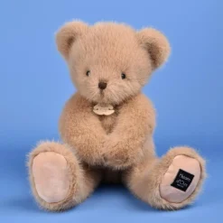 Histoire d'Ours Peluche ours Clémentin Miel Amande (38 cm)