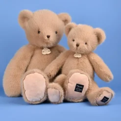 Histoire d'Ours Peluche ours Clémentin Miel Amande (60 cm)
