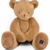 Histoire d'Ours Peluche ours Clémentin Praline Cacahuète (80 cm)