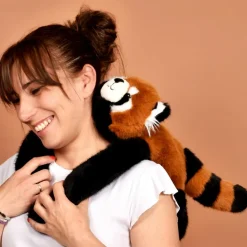 Histoire d'Ours Peluche panda roux lesté PODCOLL (40 cm)