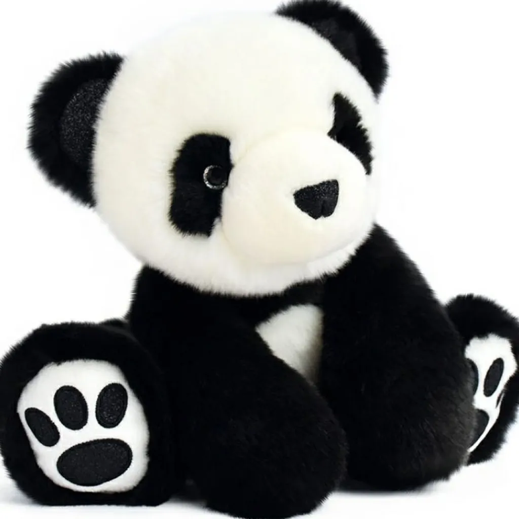 Peluche panda So Chic noir (25 cm) Peluche Moyenne (20-59 Cm)