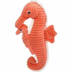 Les Déglingos Peluche Papadou papa et bébé Les Ptipotos Corail (34 cm)