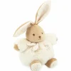 Kaloo Peluche Patapouf Lapin crème (17 cm)