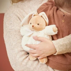 Kaloo Peluche Patapouf Lapin crème (17 cm)