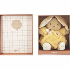 Kaloo Peluche Patapouf Lapin jaune (17 cm)