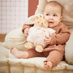 Sale Peluche Patapouf Lapin rose (17 cm) Petite Peluche (< 20 Cm)