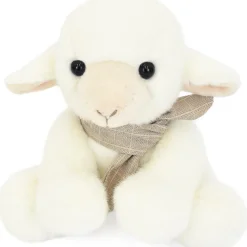 Histoire d'Ours Peluche petit agneau foulard (14 cm)