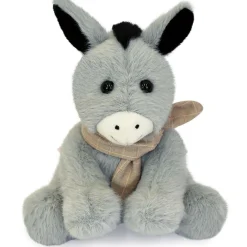 Histoire d'Ours Peluche petit âne foulard (14 cm)