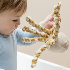 New Peluche pieuvre Lapidou sable-caramel (23 cm) Peluche Moyenne (20-59 Cm)