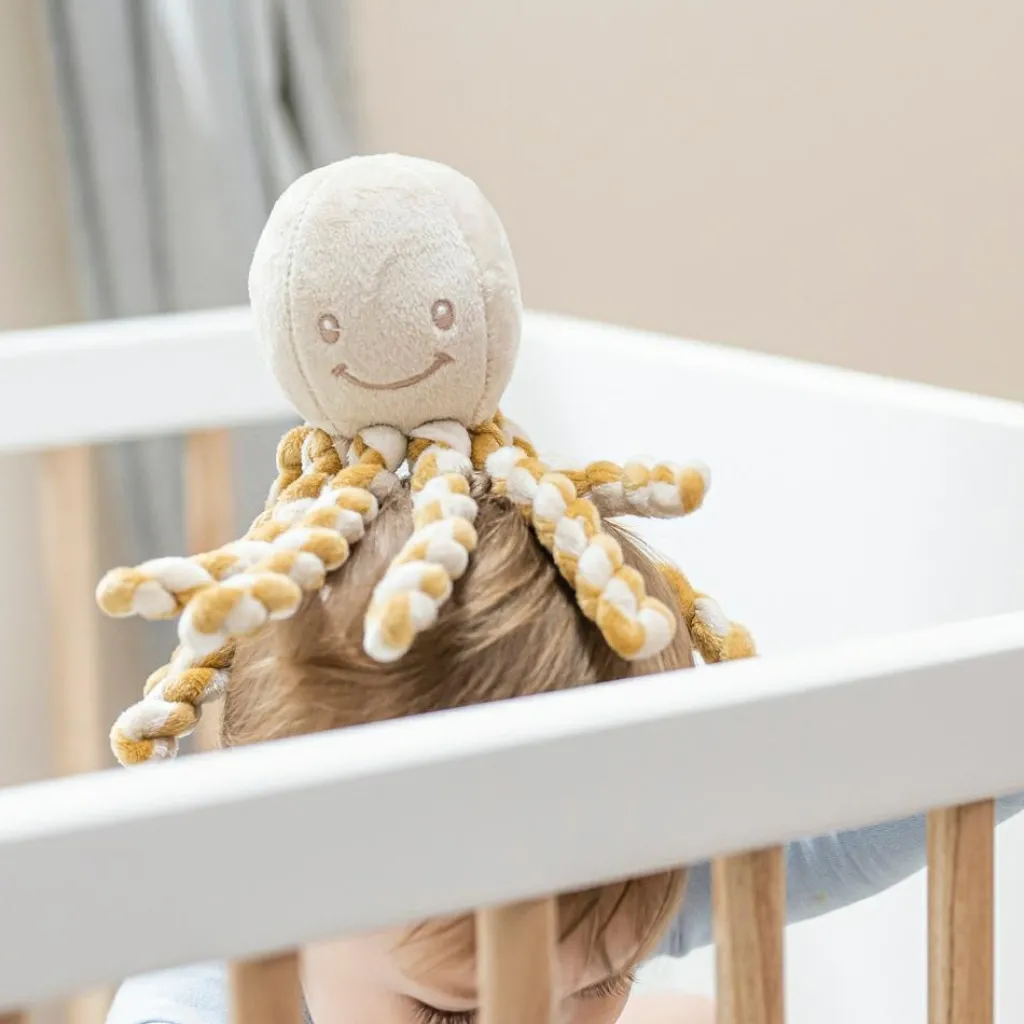 New Peluche pieuvre Lapidou sable-caramel (23 cm) Peluche Moyenne (20-59 Cm)