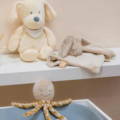 New Peluche pieuvre Lapidou sable-caramel (23 cm) Peluche Moyenne (20-59 Cm)