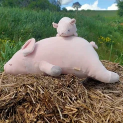 Trousselier Peluche Pinkie le cochon (55 cm)