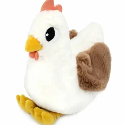 Sale Peluche Pioupiou maman et bébé Les Ptipotos Blanc (32 cm) Peluche Moyenne (20-59 Cm)