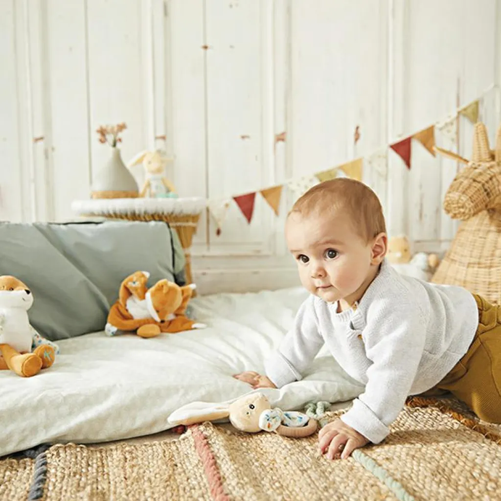 New Peluche renard Léonard Les Fripons (25 cm) Peluche Moyenne (20-59 Cm)