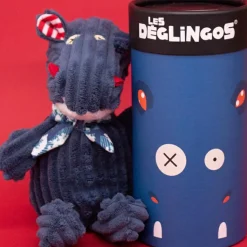 Les Déglingos Peluche Simply Hippipos l'Hippopotame (22 cm)