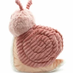 Les Déglingos Peluche Speedou l'escargot maman et bébé rose (25 cm)