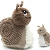 Clearance Peluche Speedou l'escargot maman et bébé brun (25 cm) Peluche Moyenne (20-59 Cm)