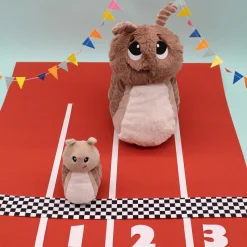 Clearance Peluche Speedou l'escargot maman et bébé brun (25 cm) Peluche Moyenne (20-59 Cm)