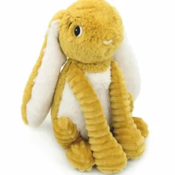 Les Déglingos Peluche Toudou maman et bébé Les Ptipotos Moutarde (25 cm)