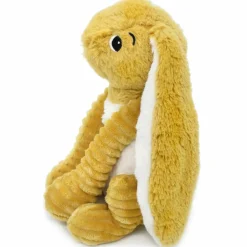 Les Déglingos Peluche Toudou maman et bébé Les Ptipotos Moutarde (25 cm)