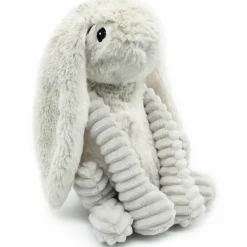 Les Déglingos Peluche Toudou maman et bébé Les Ptipotos Gris clair (25 cm)