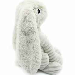 Les Déglingos Peluche Toudou maman et bébé Les Ptipotos Gris clair (25 cm)