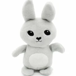 Les Déglingos Peluche Toudou maman et bébé Les Ptipotos Gris clair (25 cm)