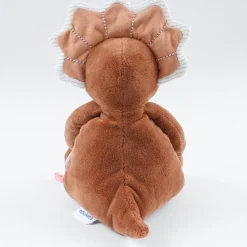Sale Peluche Tricéraptos Ops en veloudoux cannelle (32 cm) Peluche Moyenne (20-59 Cm)