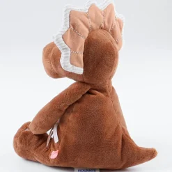 Sale Peluche Tricéraptos Ops en veloudoux cannelle (32 cm) Peluche Moyenne (20-59 Cm)